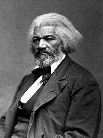 Portrait or historical depiction of Frederick Douglass