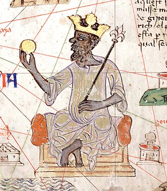 Portrait or historical depiction of Mansa Musa
