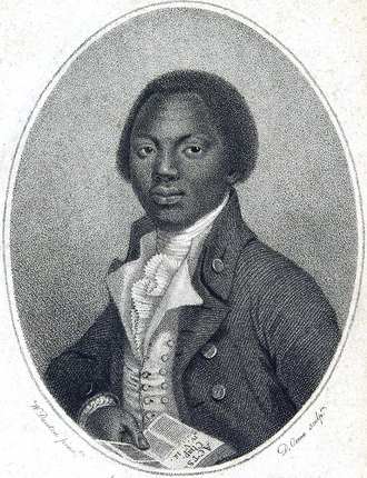 Portrait or historical depiction of Olaudah Equiano