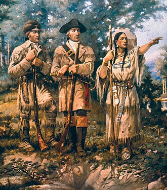 Portrait or historical depiction of Sacagawea